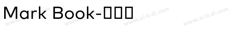 Mark Book字体转换 Mark Book字体转换